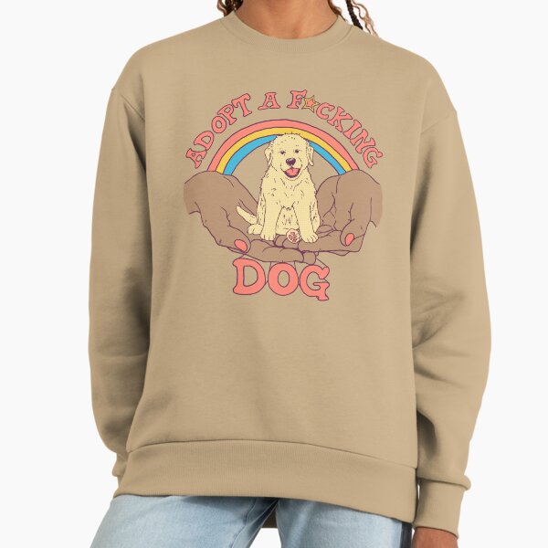Adopt A F*cking Dog 2 - Adult & Kids T-Shirts, Sweatshirts & Hoodies apparel design preview 1