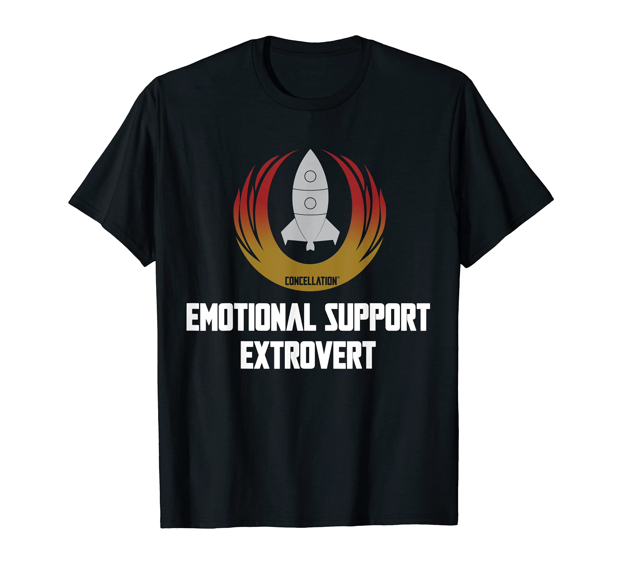 Emotional Support Extrovert T-Shirt - Novelty Apparel Men Women - T-Shirt, Sweatshirt, Hoodie