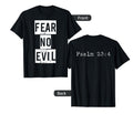 Fear No Evil Christian Halloween T-Shirt - Casual Everyday Wear Men Women - T-Shirt, Sweatshirt, Hoodie