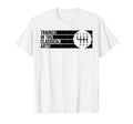 Trained Classical Arts 6 Speed Manual T-Shirt - Minimalist Print Unisex - T-Shirt, Sweatshirt, Hoodie