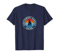 Southwest Harbor Maine Me Sailboat 70S T-Shirt - Trendy Graphic Unisex - T-Shirt, Sweatshirt, Hoodie