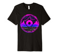 Vinyl Record Vaporwave Turntable Music T-Shirt - Graphic Print for Adults - T-Shirt, Sweatshirt, Hoodie