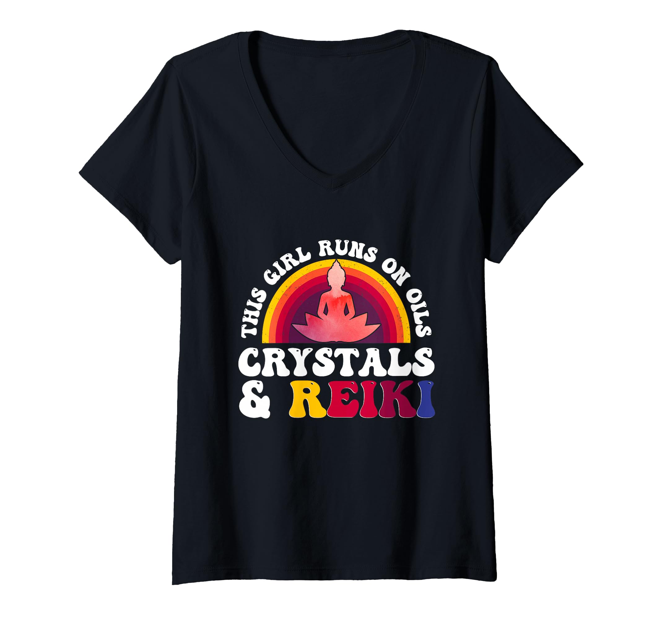 Womens This Runs Oils Crystals T-Shirt - Casual Everyday Wear Men Women - T-Shirt, Sweatshirt, Hoodie