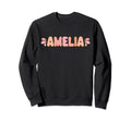 My First Name Is Amelia Eighties Sweatshirt - Aesthetic Graphic Men Women - T-Shirt, Sweatshirt, Hoodie