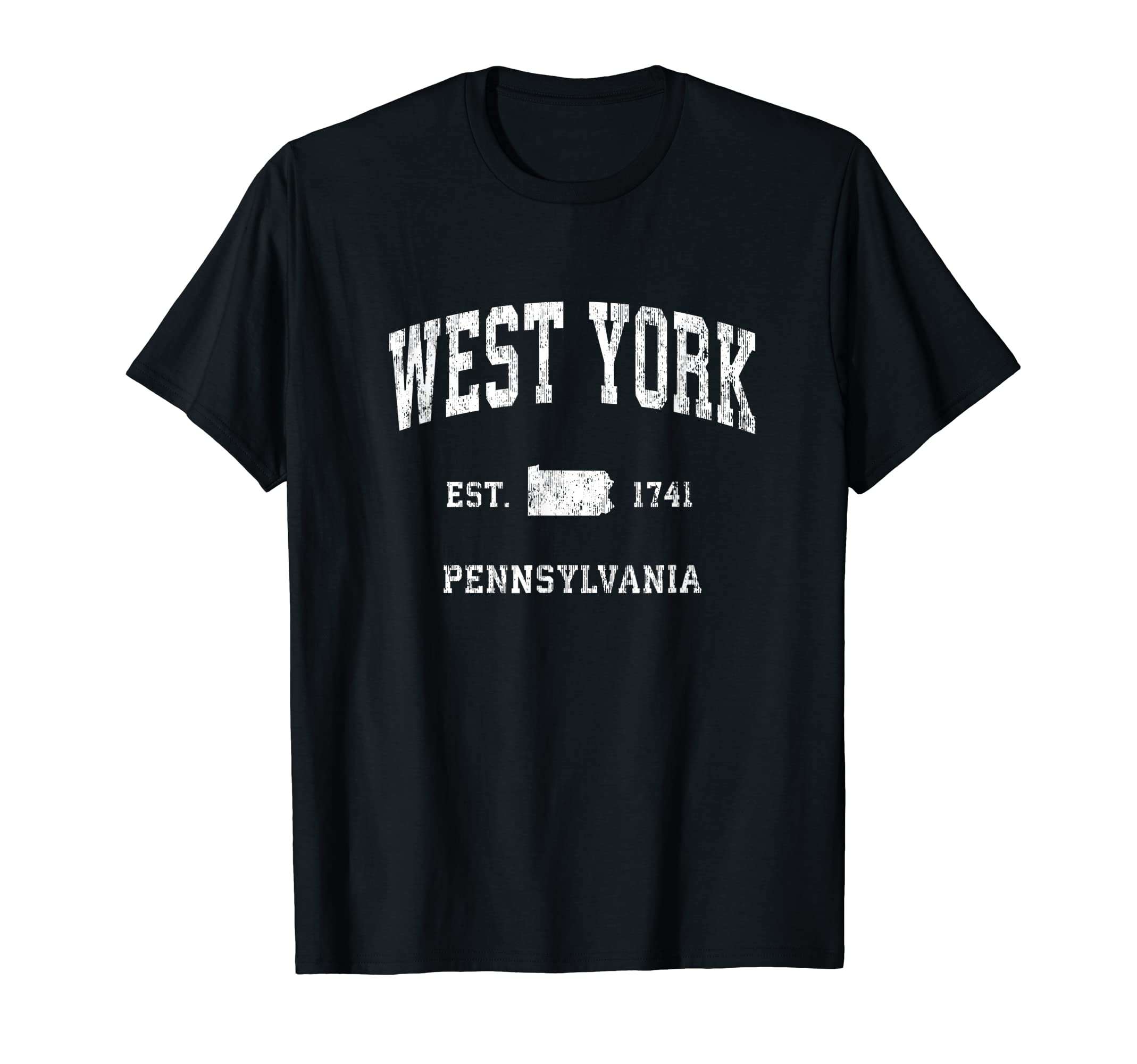 West York Pennsylvania Pa Athletic Sports T-Shirt - Novelty Apparel Unisex - T-Shirt, Sweatshirt, Hoodie
