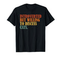 Cat Lover Humorous Overthinkers T-Shirt - Custom Art Print for Adults - T-Shirt, Sweatshirt, Hoodie