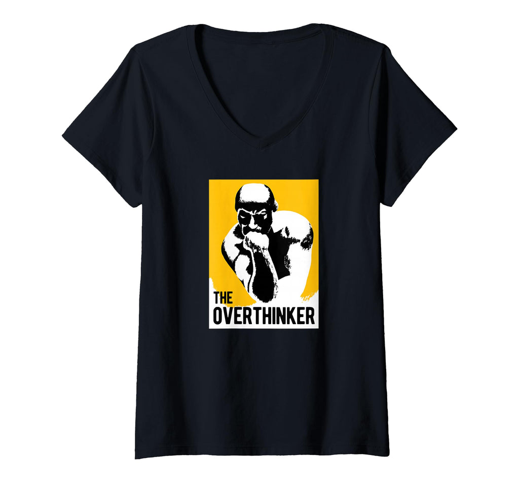 Womens Overthinker Statue Parody Auguste T-Shirt - Streetwear Style Unisex - T-Shirt, Sweatshirt, Hoodie