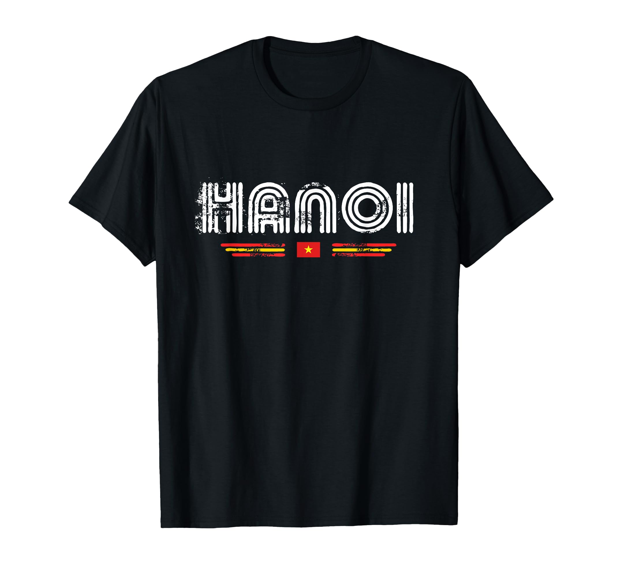 Hanoi Vietnam 70S 80S Type T-Shirt - Casual Everyday Wear Men Women - T-Shirt, Sweatshirt, Hoodie