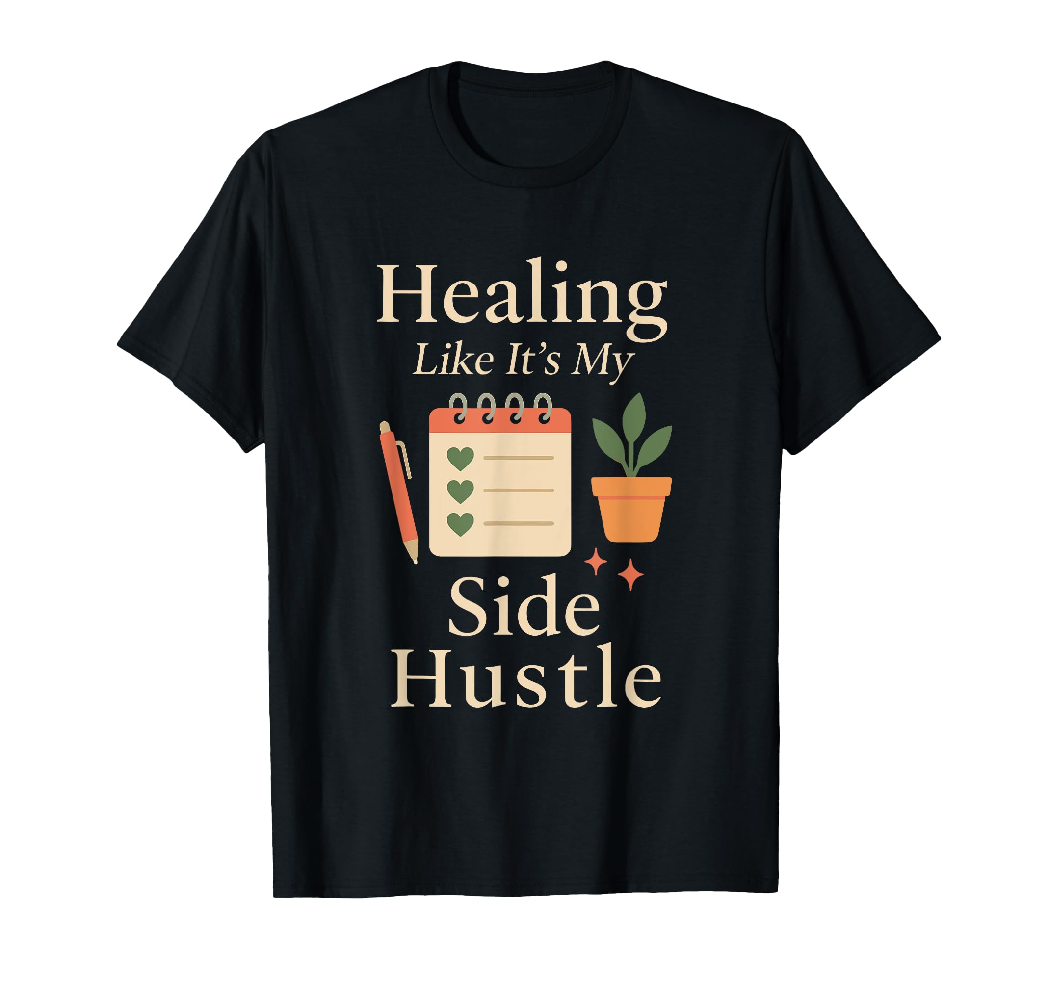 Therapy Affirmation Mental Health T-Shirt - Aesthetic Graphic Men Women - T-Shirt, Sweatshirt, Hoodie