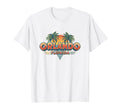 Orlando Florida Sunset 70S 80S T-Shirt - Custom Art Print for Adults - T-Shirt, Sweatshirt, Hoodie