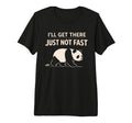 Sleepy Panda Burnout Recovery Stress T-Shirt - Minimalist Print for Adults - T-Shirt, Sweatshirt, Hoodie