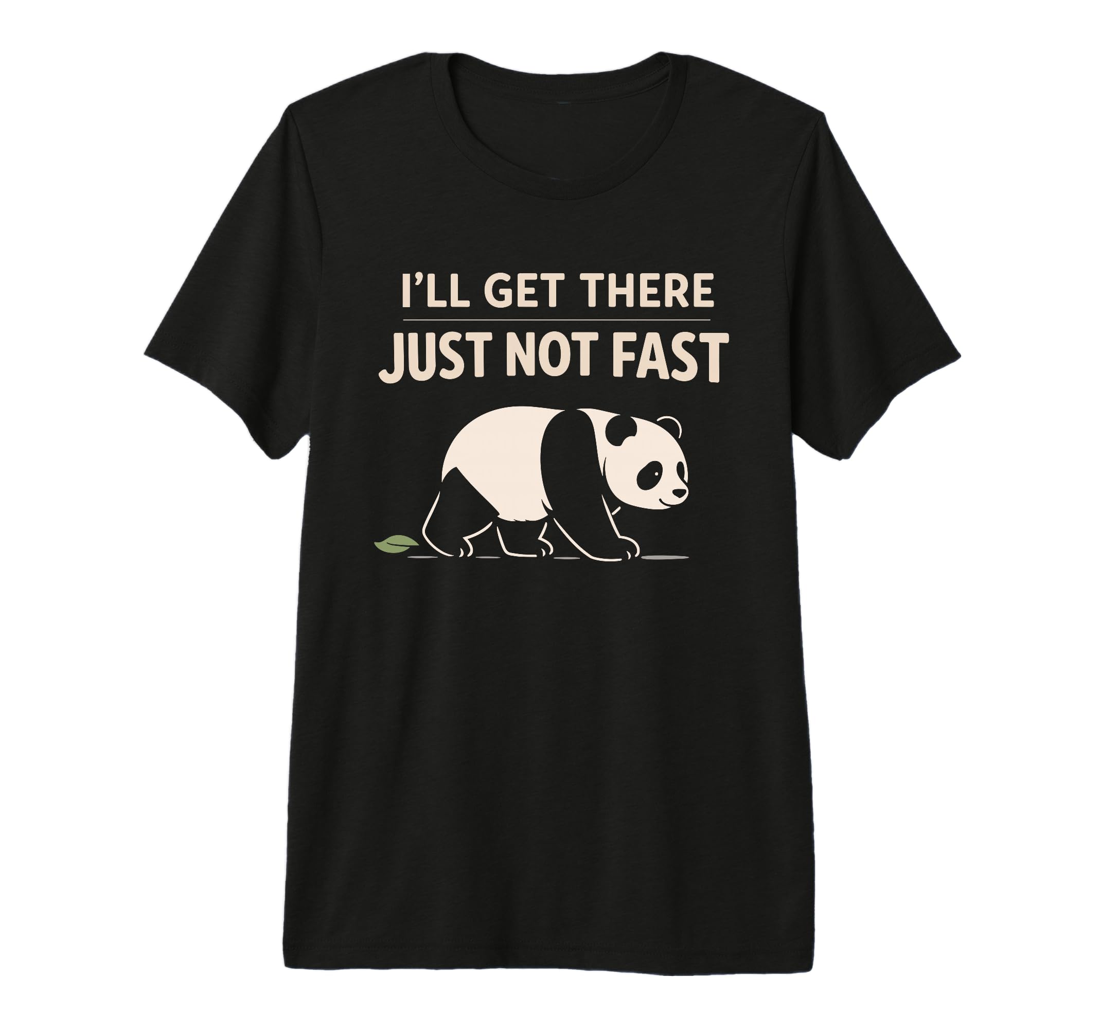 Sleepy Panda Burnout Recovery Stress T-Shirt - Minimalist Print for Adults - T-Shirt, Sweatshirt, Hoodie