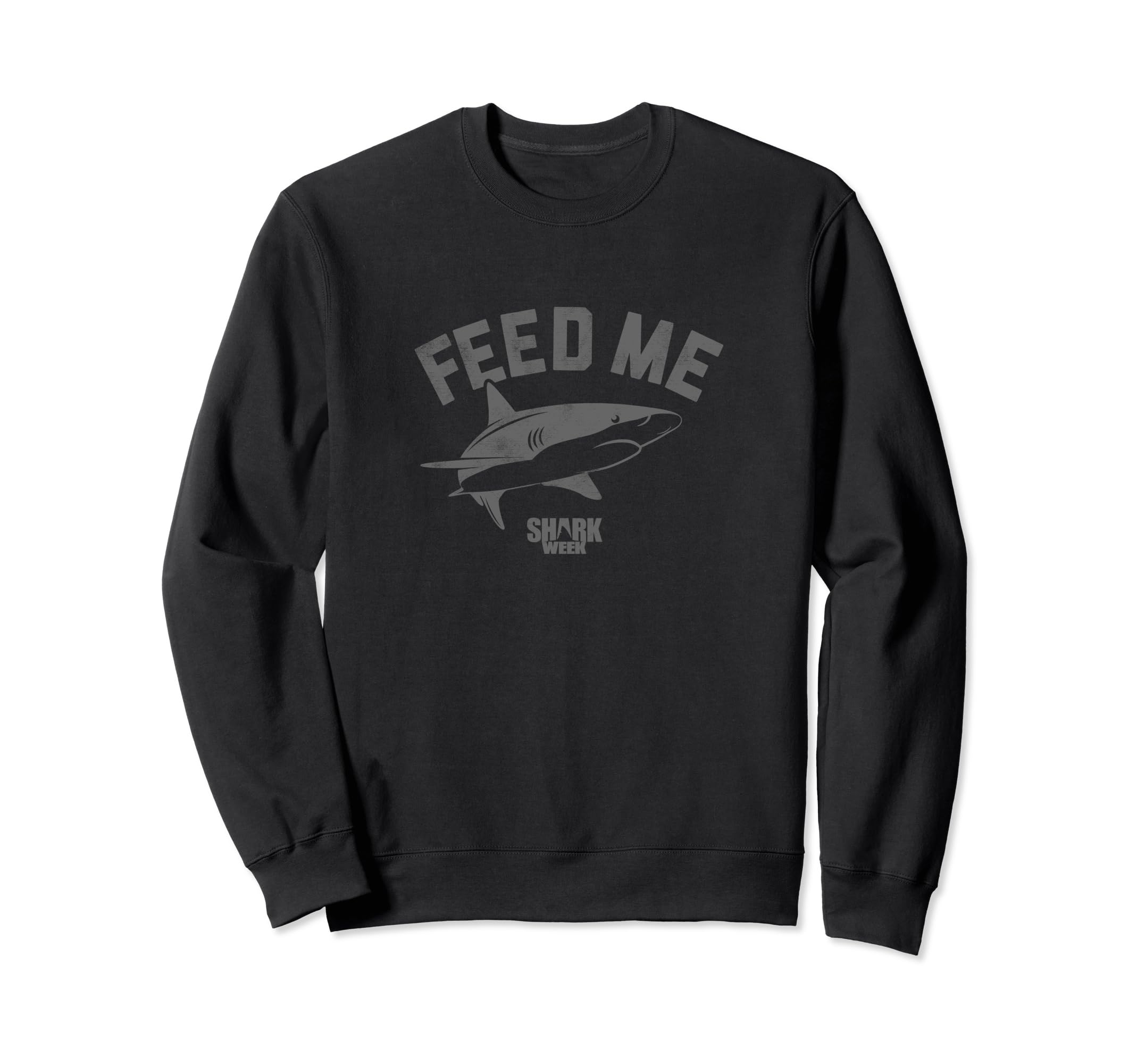 Shark Week Feed Me Great White Sweatshirt - Aesthetic Graphic for Adults - T-Shirt, Sweatshirt, Hoodie