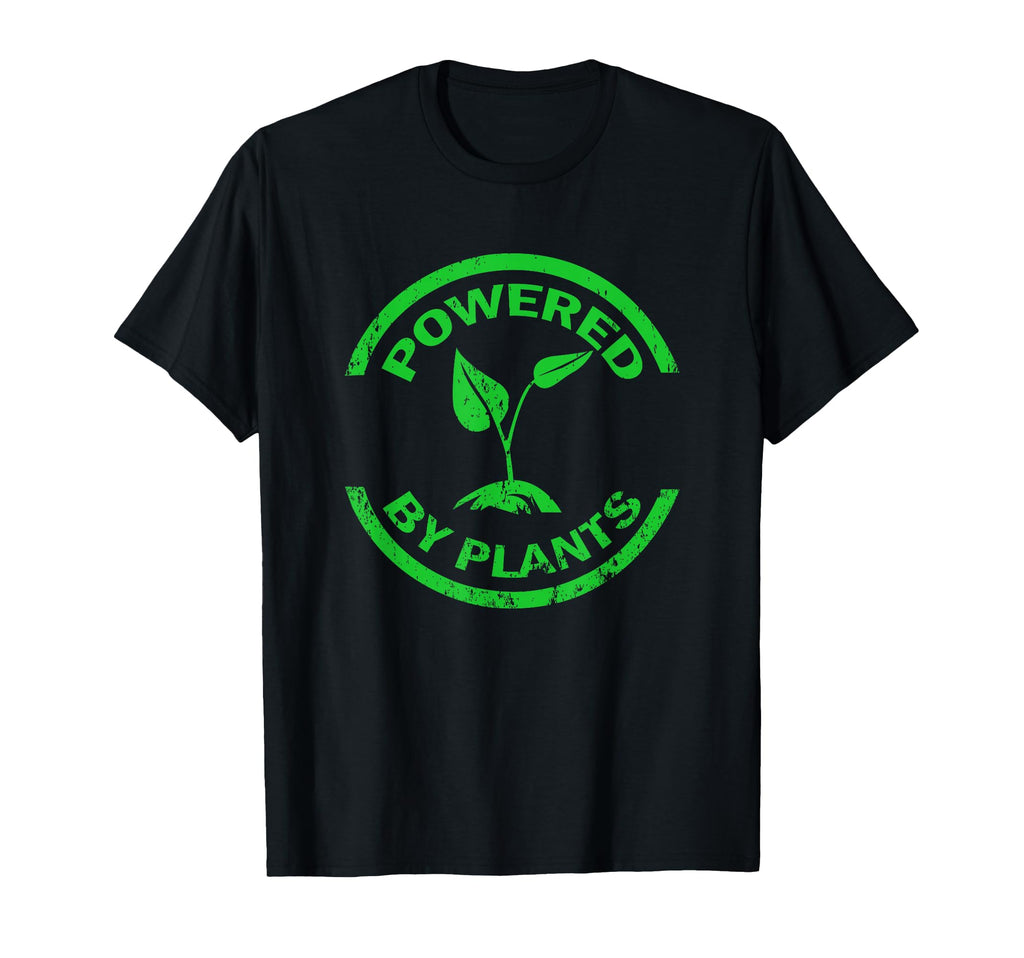 Powered Plants Vegan Workout T-Shirt - Minimalist Print Men Women - T-Shirt, Sweatshirt, Hoodie
