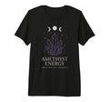 Amethyst Addict Healing Crystal T-Shirt - Custom Art Print for Adults - T-Shirt, Sweatshirt, Hoodie