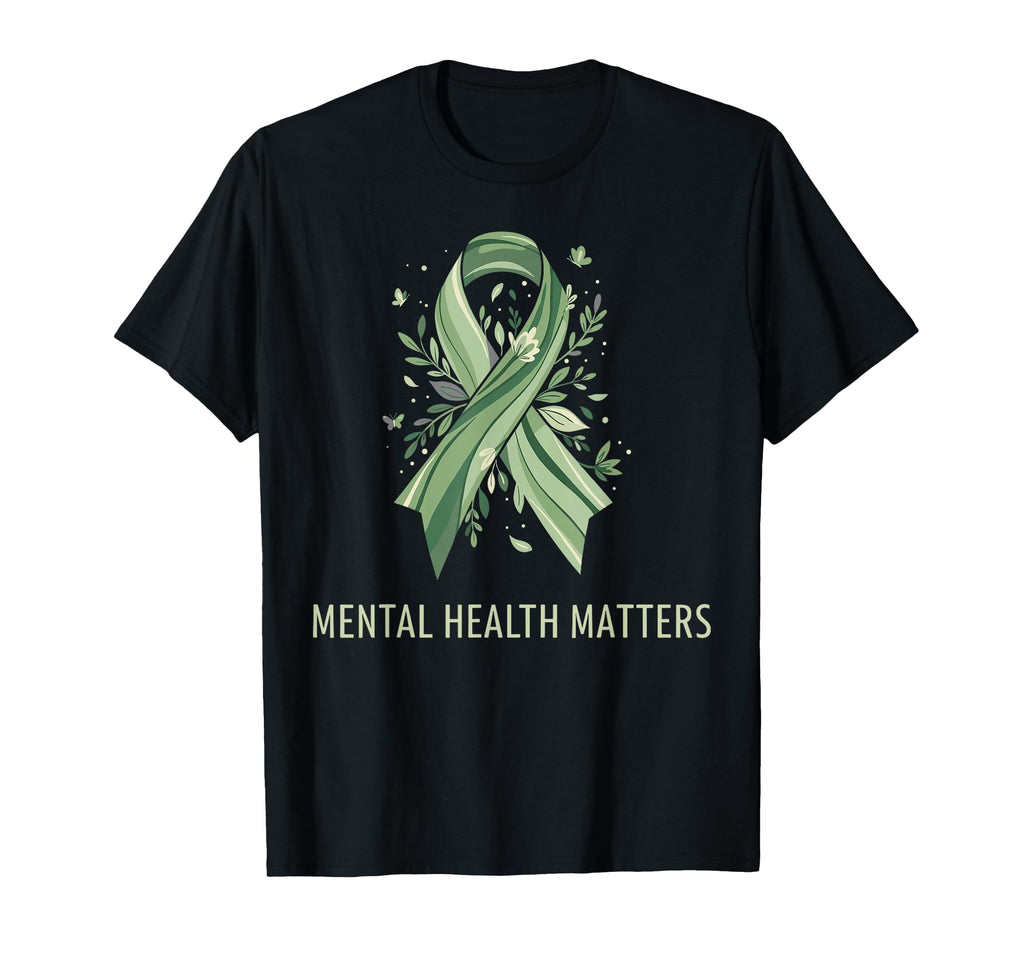 Mental Health Matters Mham Support T-Shirt - Casual Everyday Wear Unisex - T-Shirt, Sweatshirt, Hoodie