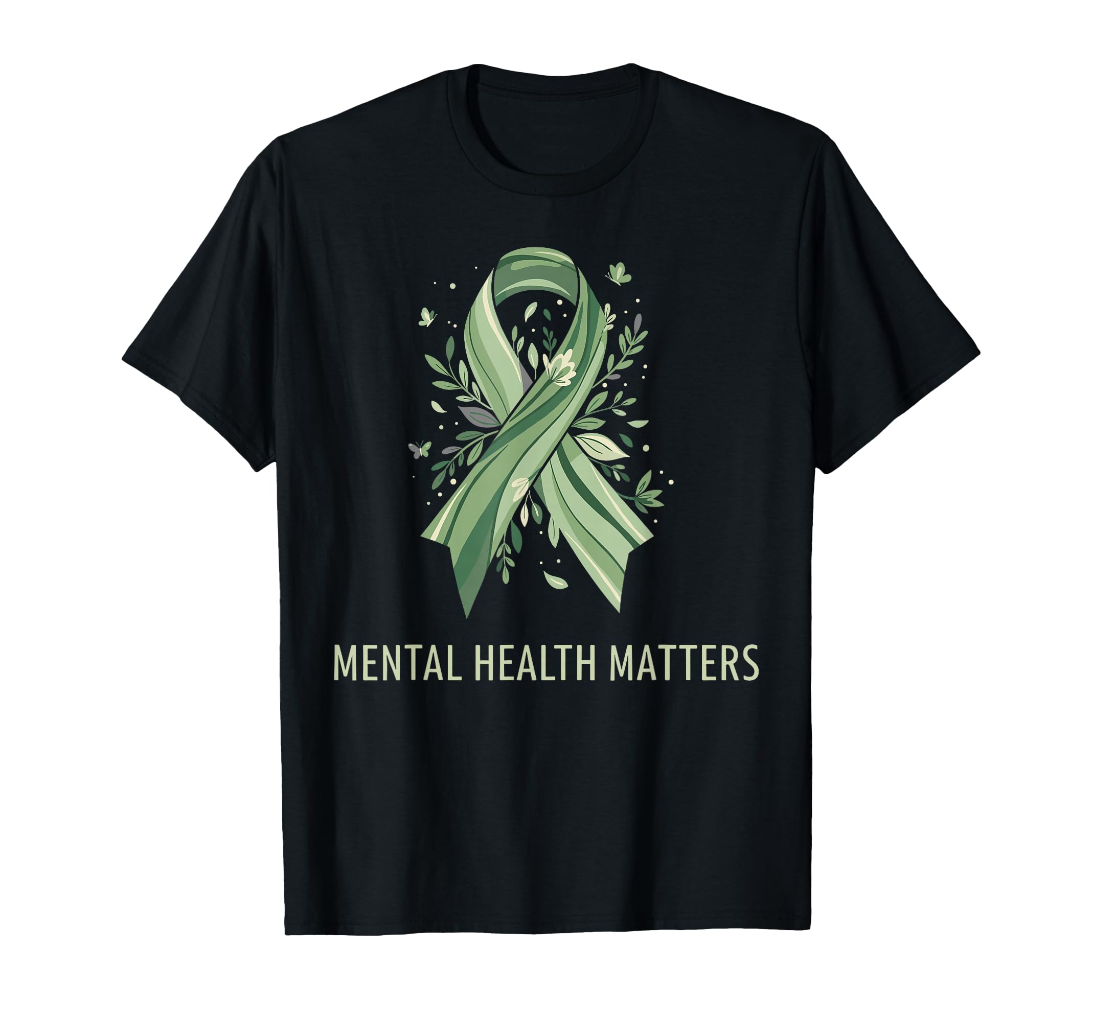 Mental Health Matters Mham Support T-Shirt - Casual Everyday Wear Unisex - T-Shirt, Sweatshirt, Hoodie