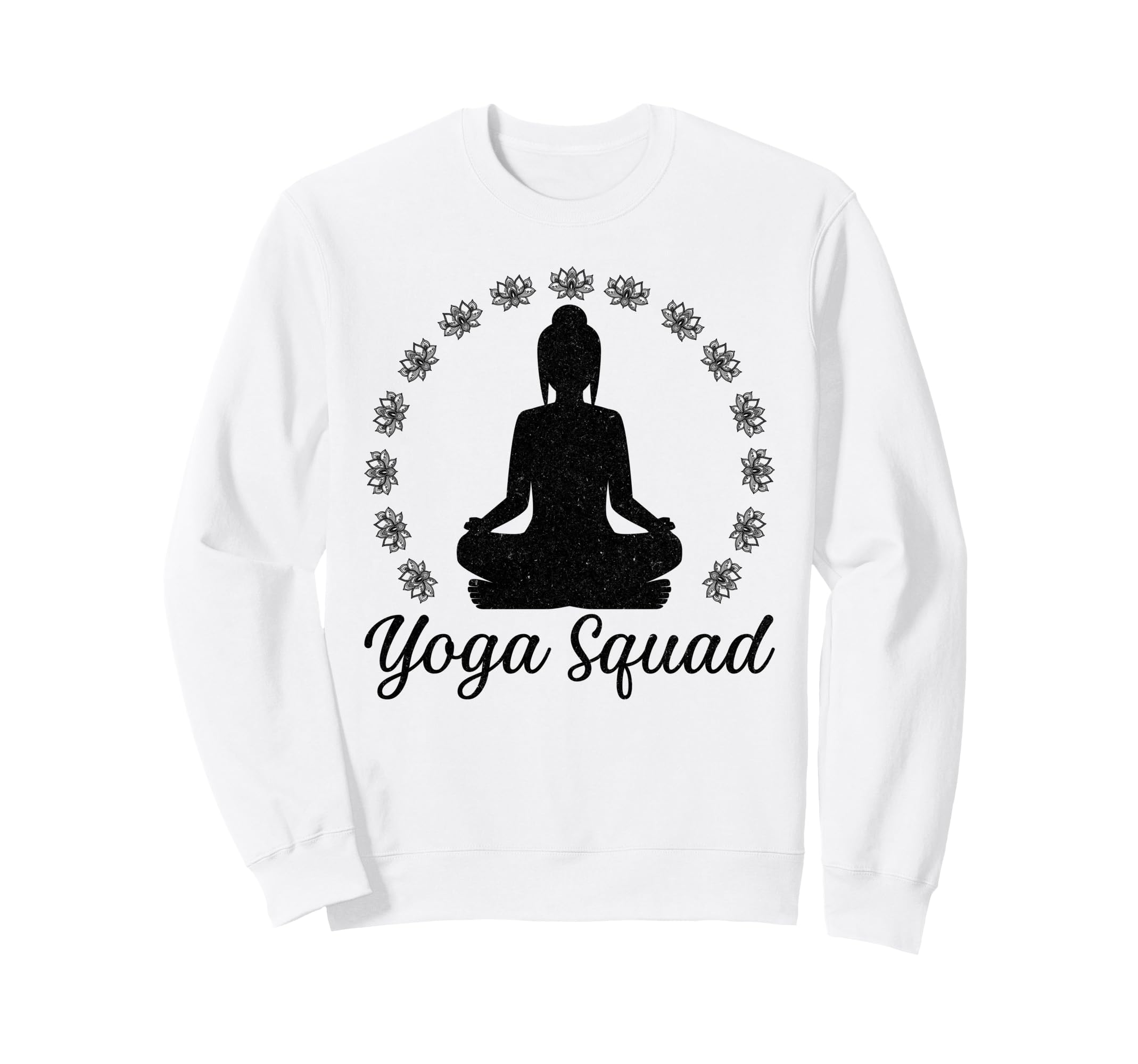Yoga Squad Spiritual Meditation Sweatshirt - Aesthetic Graphic for Adults - T-Shirt, Sweatshirt, Hoodie