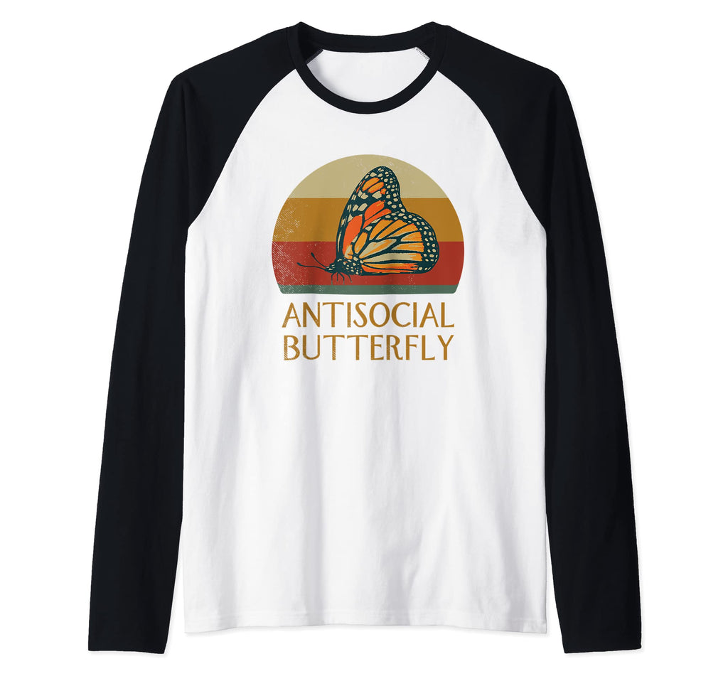 Antisocial Monarch Butterfly T-Shirt - Casual Everyday Wear for Adults - T-Shirt, Sweatshirt, Hoodie
