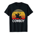 Cowboy Rope Lasso Horse Western T-Shirt - Custom Art Print Unisex - T-Shirt, Sweatshirt, Hoodie