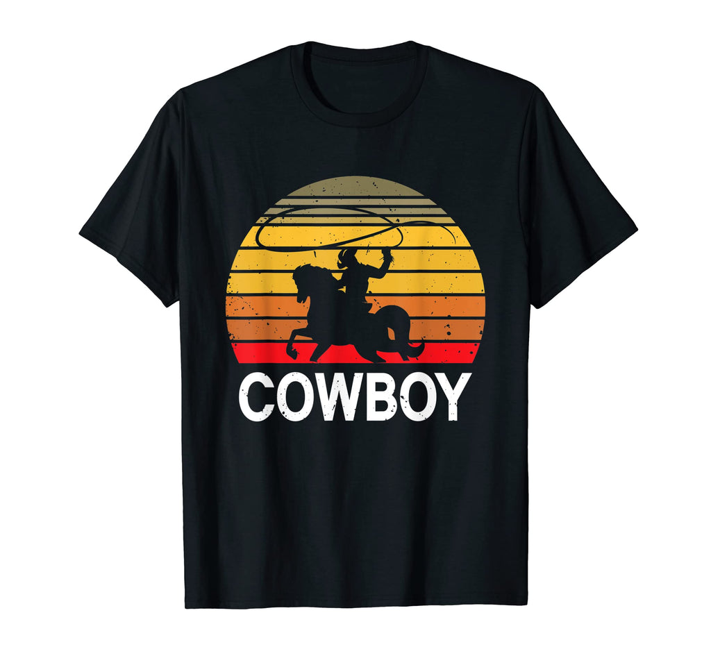Cowboy Rope Lasso Horse Western T-Shirt - Novelty Apparel Unisex - T-Shirt, Sweatshirt, Hoodie