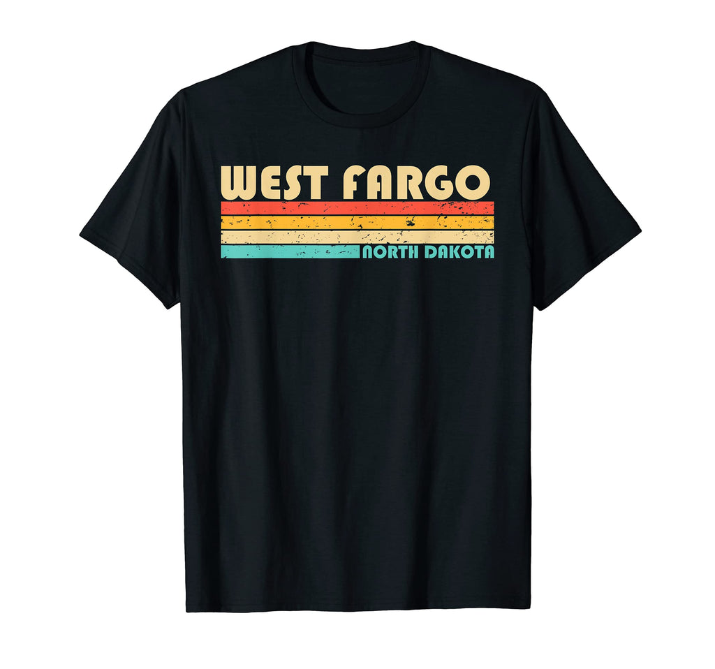 West Fargo Nd North Dakota Funny City T-Shirt - Custom Art Print Men Women - T-Shirt, Sweatshirt, Hoodie