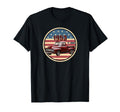 1953 F 100 Red Pick Up Trucks Hot Rod T-Shirt - Minimalist Print Unisex - T-Shirt, Sweatshirt, Hoodie