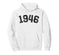 1946 80Th Birthday Bday 80 Years Old Hoodie - Custom Art Print for Adults - T-Shirt, Sweatshirt, Hoodie