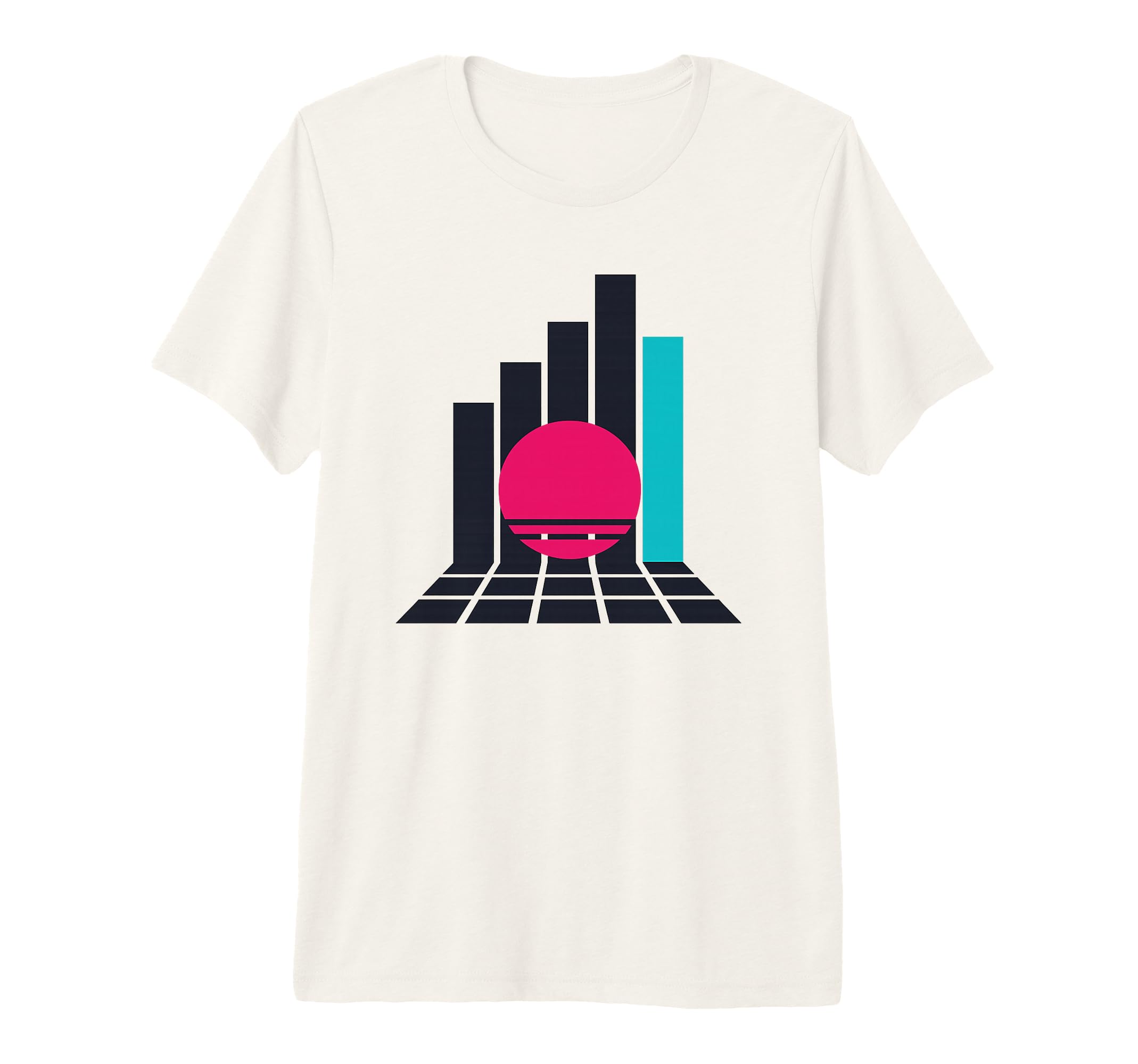 80S Synthwave Tri Blend T-Shirt - Trendy Graphic for Adults - T-Shirt, Sweatshirt, Hoodie