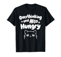 Hungry Overthinker Food Anxiety Emotional Hoodie - Minimalist Print Unisex - T-Shirt, Sweatshirt, Hoodie