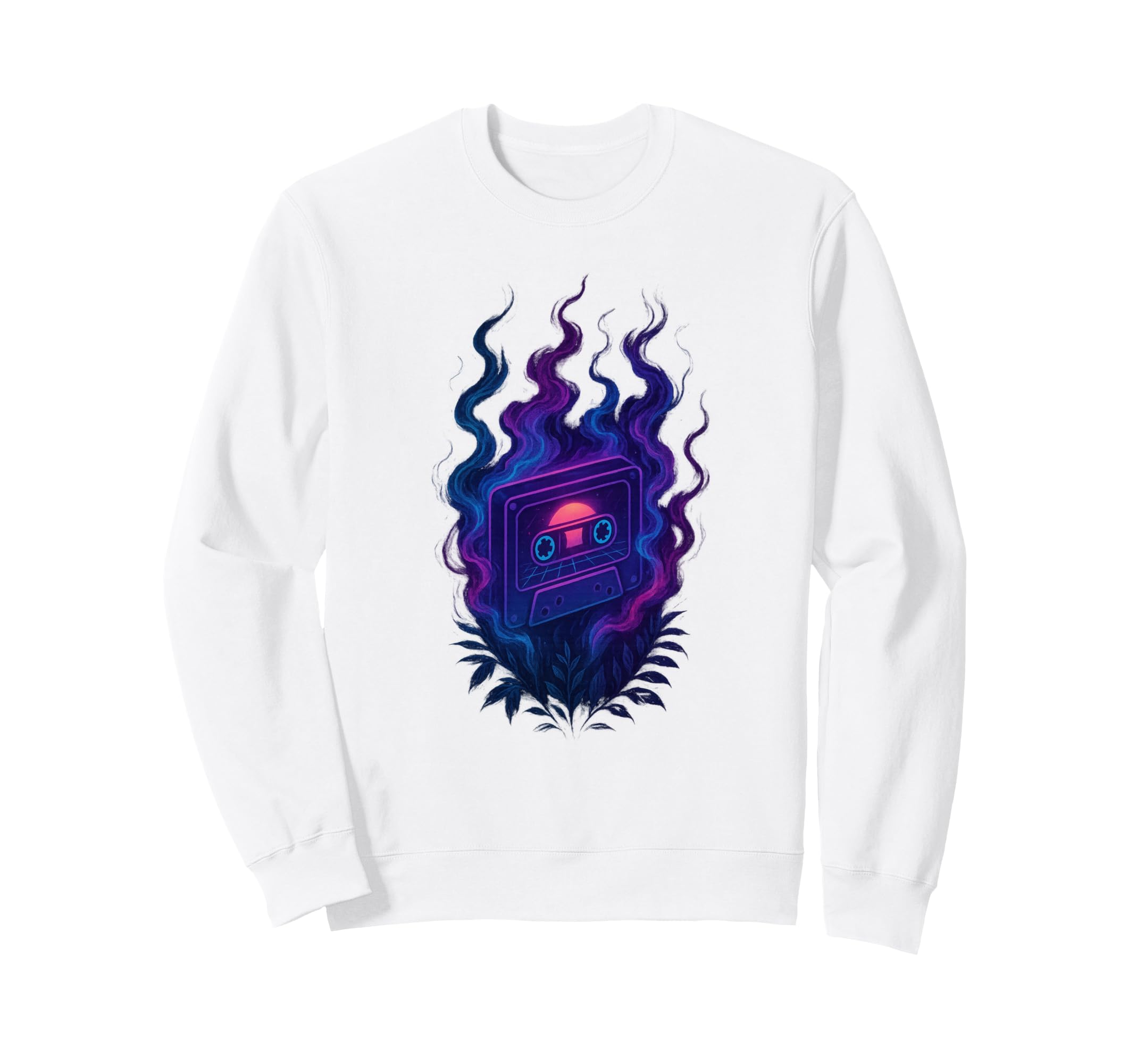 80S Synthwave Sweatshirt - Graphic Print Men Women - T-Shirt, Sweatshirt, Hoodie