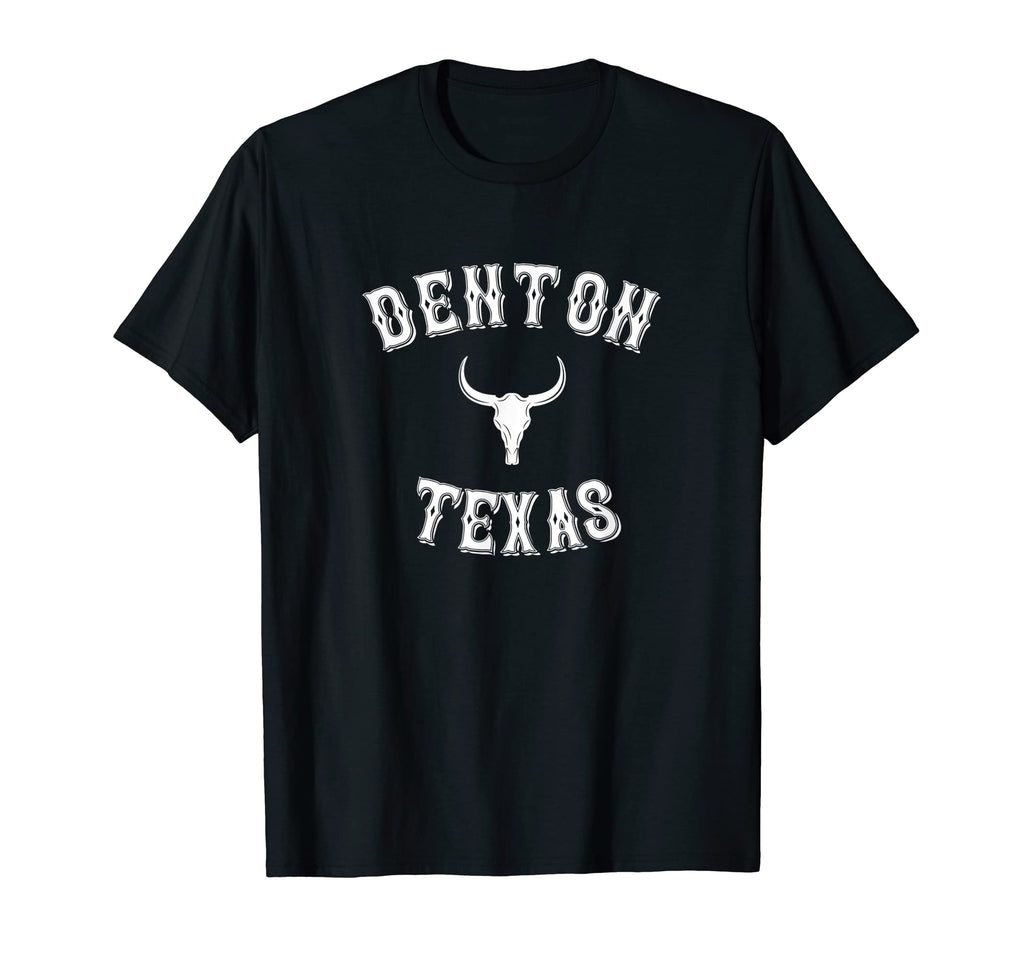 Denton Texas Western Cowboy Denton Tx T-Shirt - Custom Art Print for Adults - T-Shirt, Sweatshirt, Hoodie