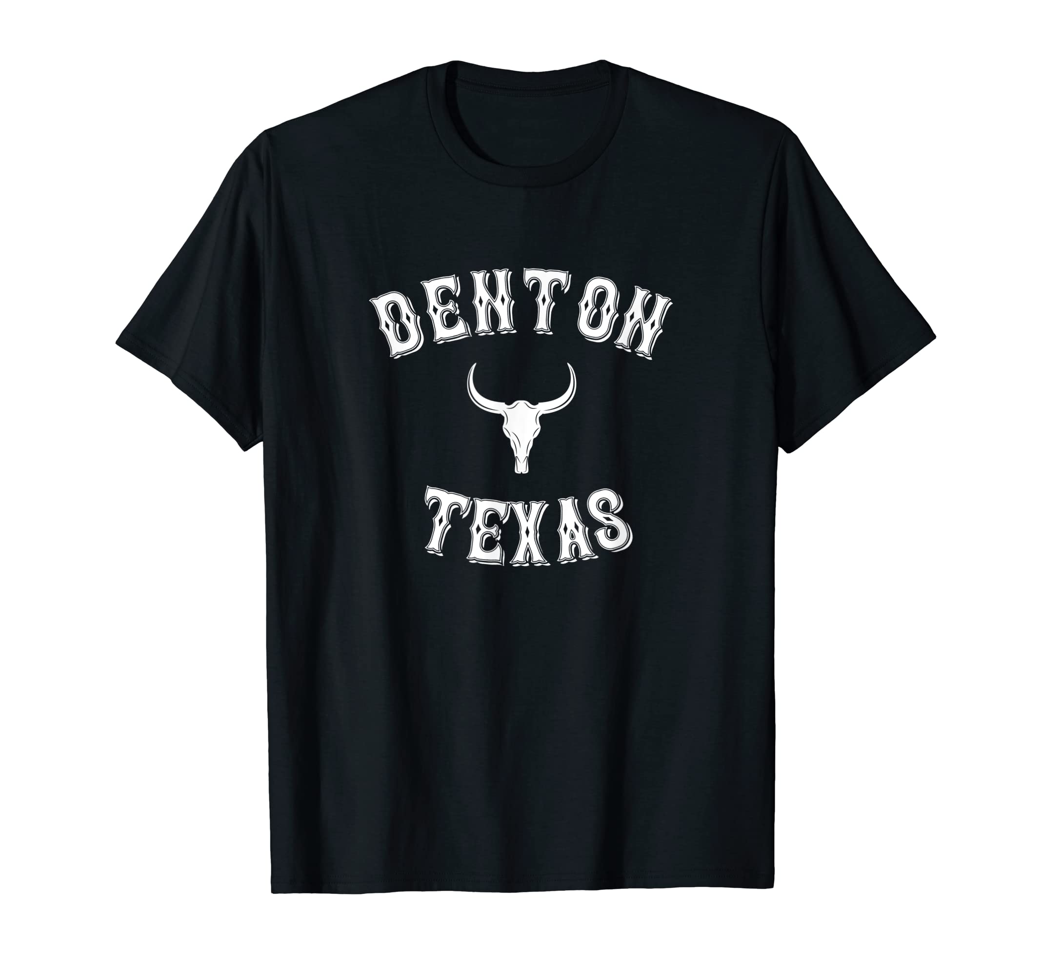 Denton Texas Western Cowboy Denton Tx T-Shirt - Custom Art Print for Adults - T-Shirt, Sweatshirt, Hoodie