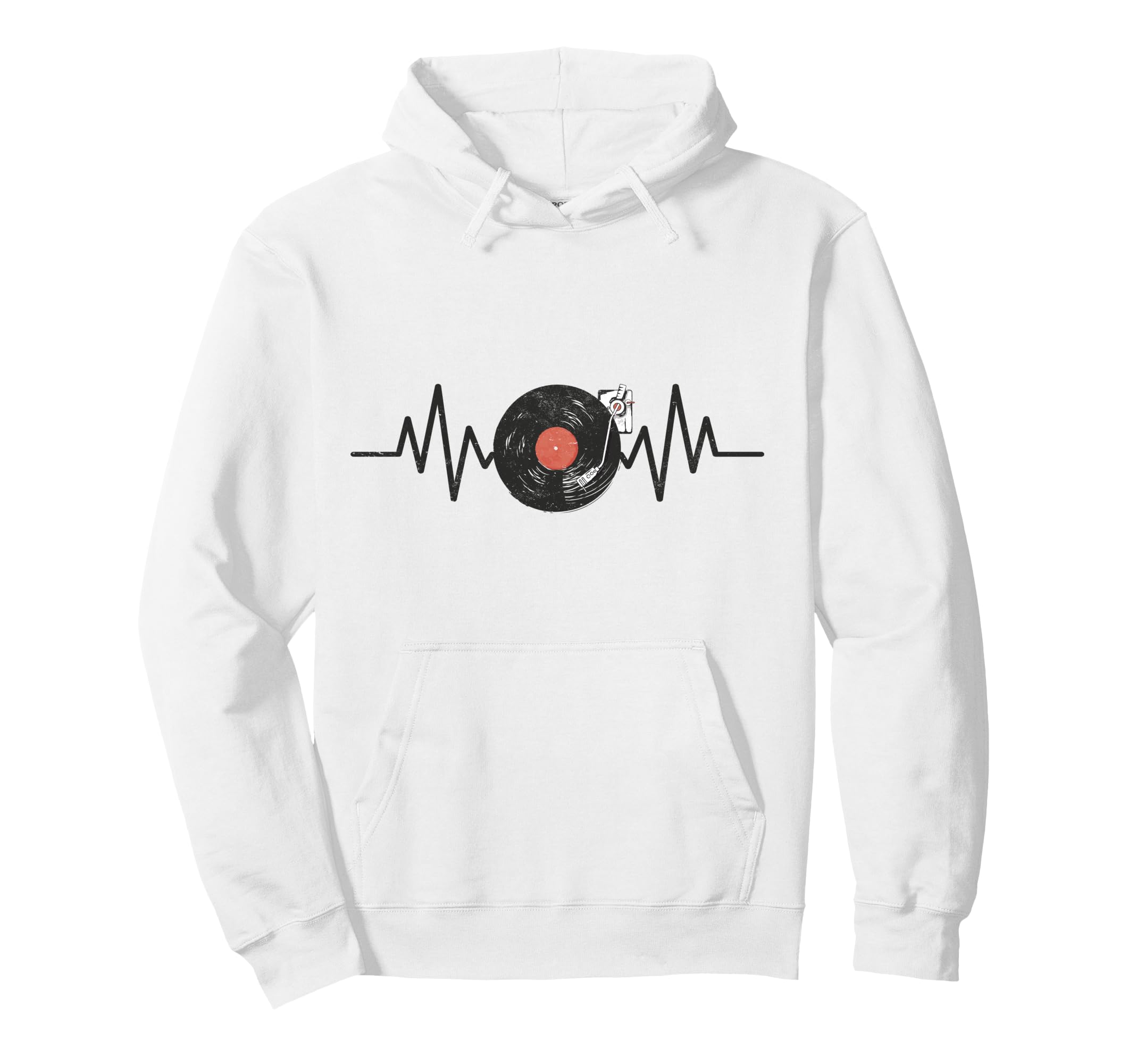 Music Disk Jockey Dj 80S Vinyl Record Hoodie - Unique Graphic Men Women - T-Shirt, Sweatshirt, Hoodie