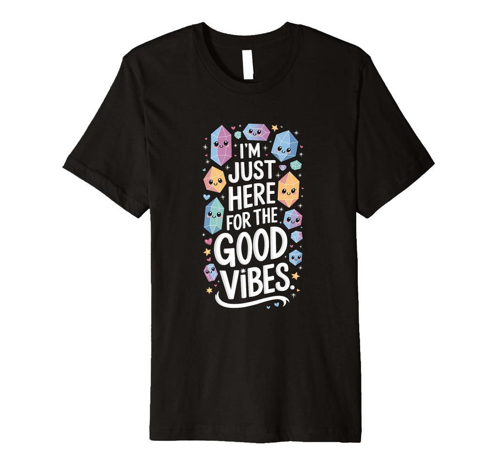 Healing Stone Crystals Energy T-Shirt - Trendy Graphic for Adults - T-Shirt, Sweatshirt, Hoodie