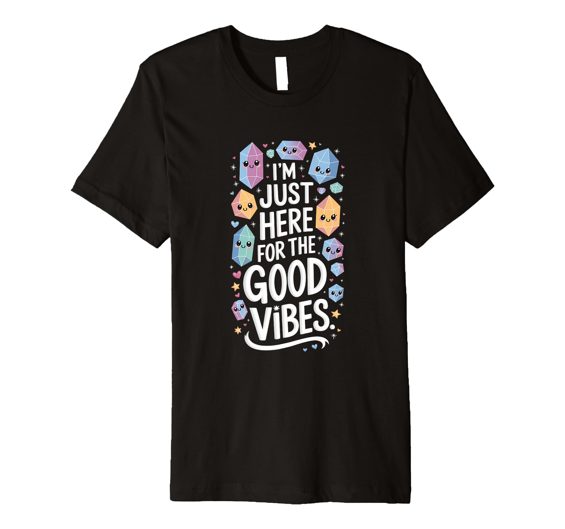 Healing Stone Crystals Energy T-Shirt - Trendy Graphic for Adults - T-Shirt, Sweatshirt, Hoodie