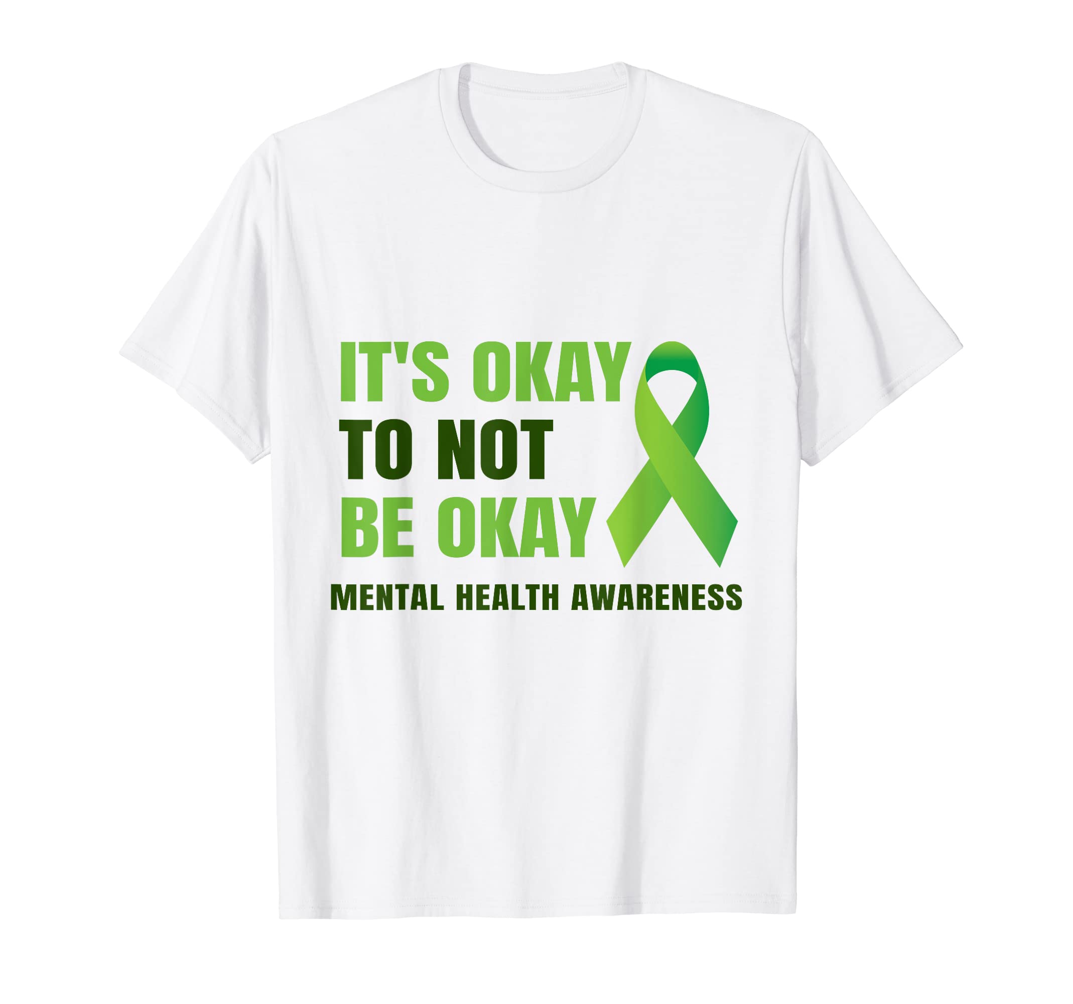 Its Okay To Not Be Okay Mental T-Shirt - Custom Art Print for Adults - T-Shirt, Sweatshirt, Hoodie