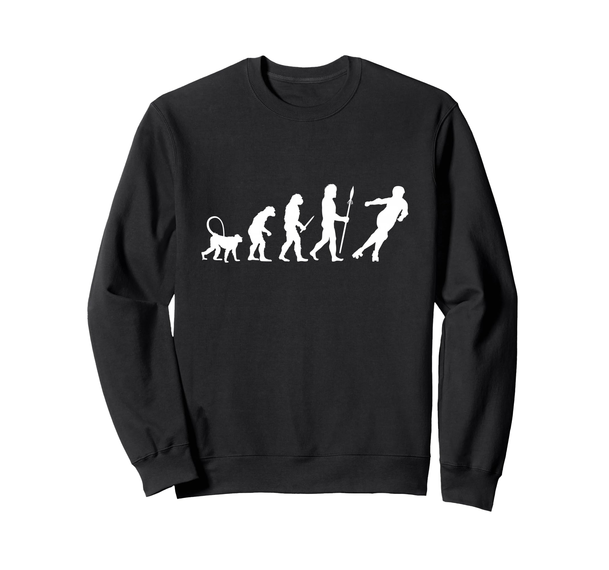 Evolution Roller Skates Roller Sweatshirt - Streetwear Style for Adults - T-Shirt, Sweatshirt, Hoodie