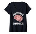 Womens Professional Overthinker Funny T-Shirt - Streetwear Style Men Women - T-Shirt, Sweatshirt, Hoodie