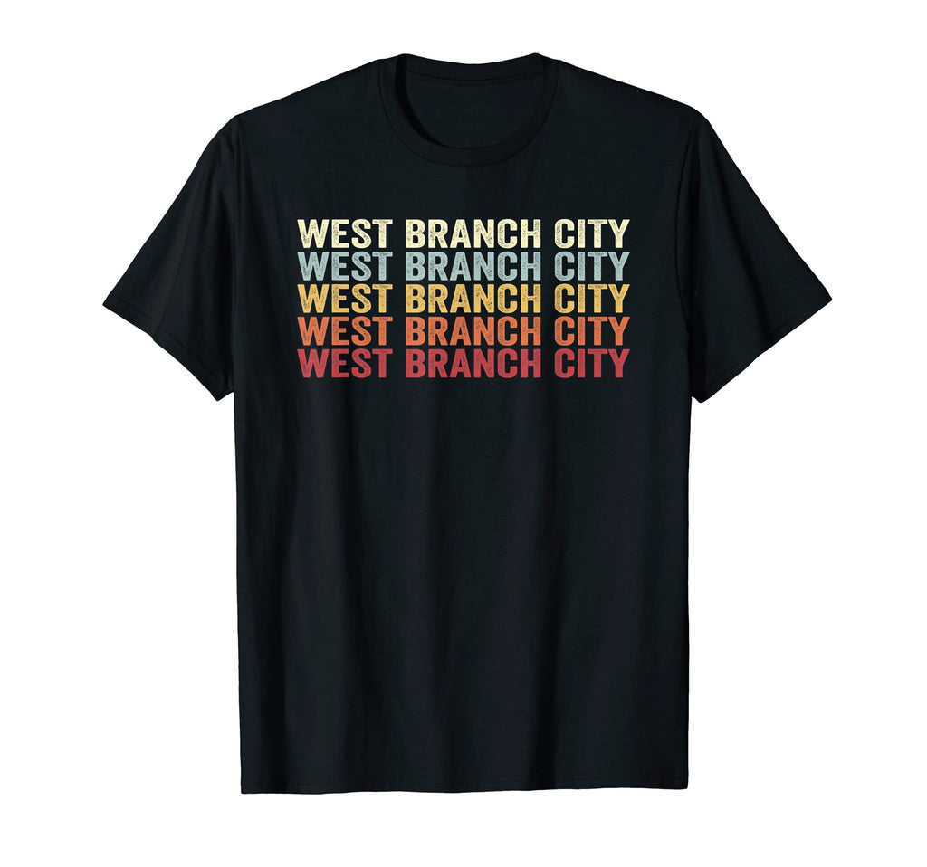 West Branch City Michigan West Branch T-Shirt - Trendy Graphic Men Women - T-Shirt, Sweatshirt, Hoodie