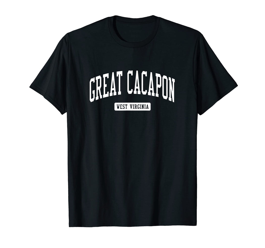 Great Cacapon West Virginia Wv Athletic T-Shirt - Unique Graphic Unisex - T-Shirt, Sweatshirt, Hoodie