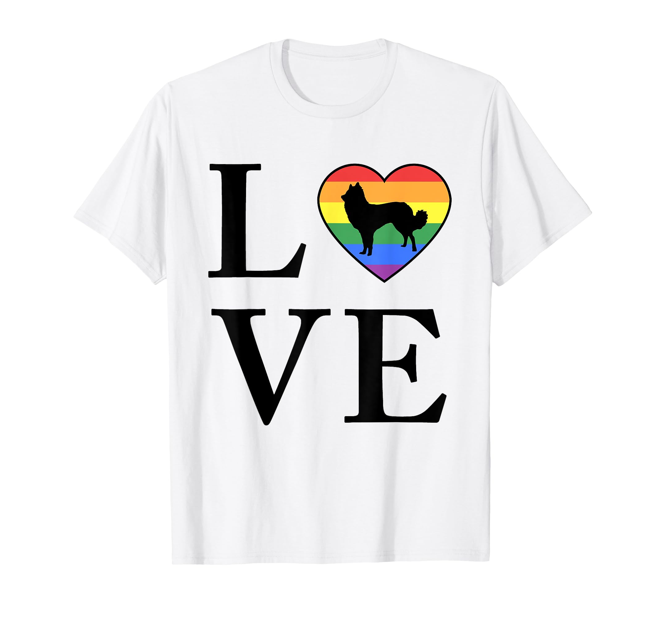 Dog Breed Garafian Shepherd Word Love T-Shirt - Fun Novelty Design Unisex - T-Shirt, Sweatshirt, Hoodie