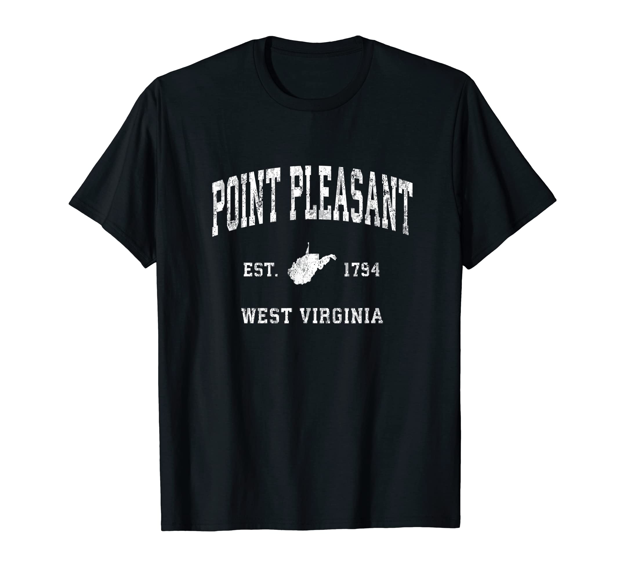 Point Pleasant West Virginia Wv T-Shirt - Casual Everyday Wear for Adults - T-Shirt, Sweatshirt, Hoodie