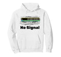 No Signal Glitch Art Barcode Digital Hoodie - Streetwear Style Unisex - T-Shirt, Sweatshirt, Hoodie