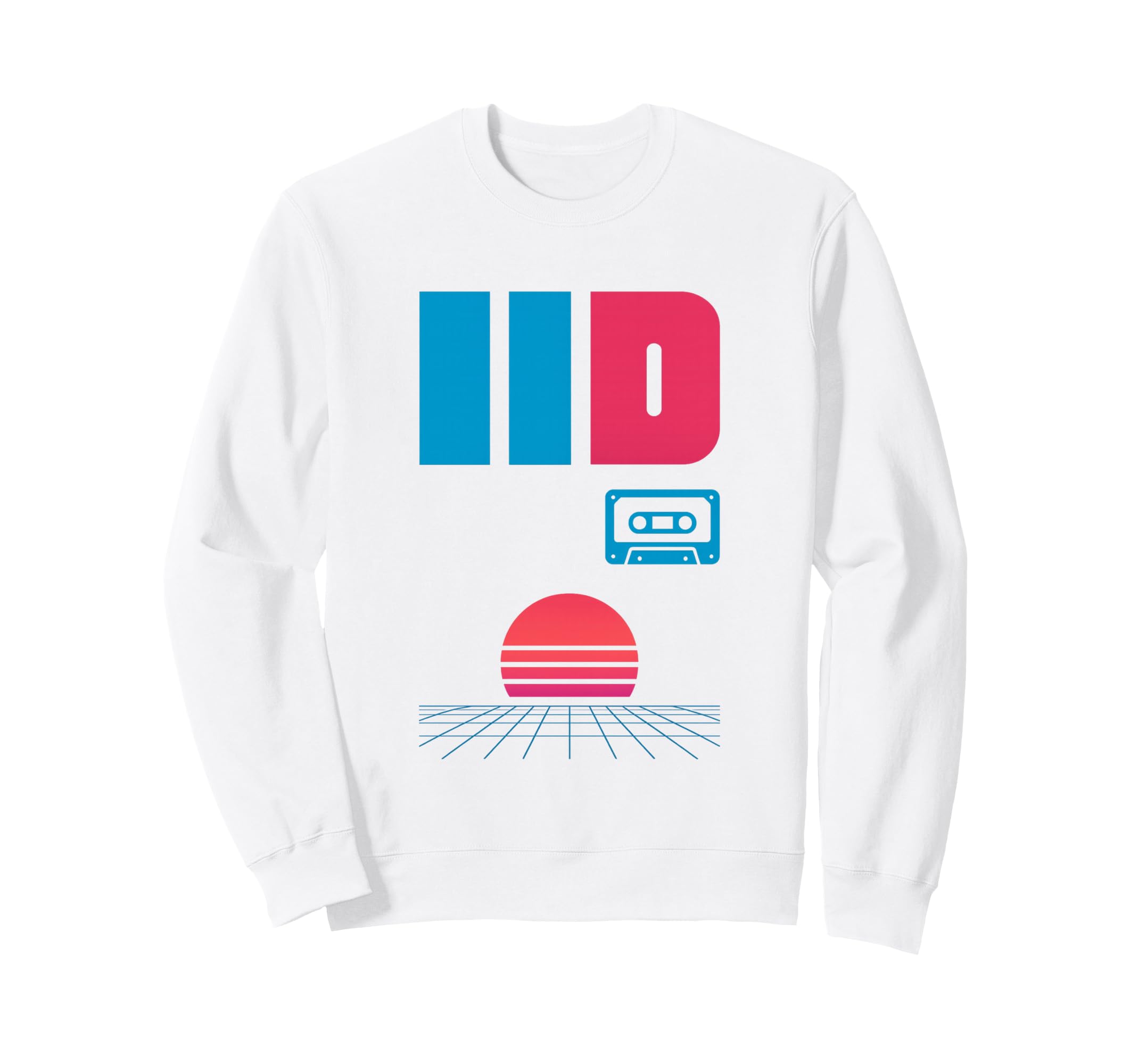 80S Synthwave Sweatshirt - Trendy Graphic Men Women - T-Shirt, Sweatshirt, Hoodie