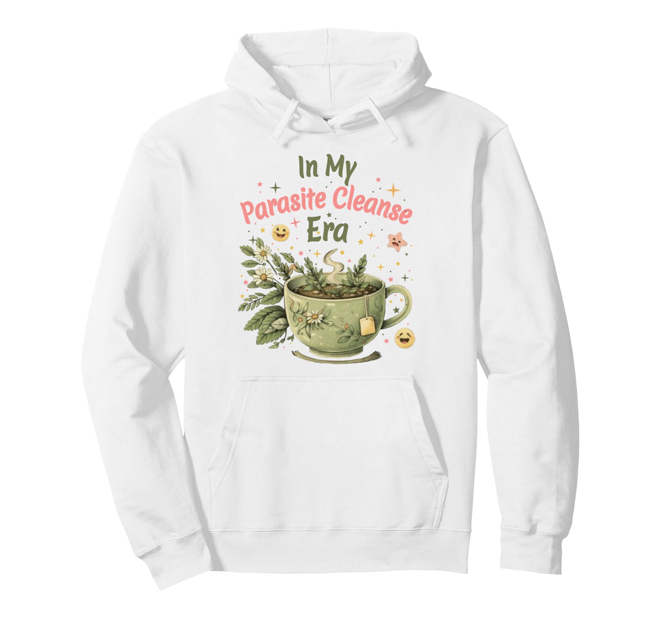 Funny Wellness Vibes Aesthetic Tea Hoodie - Custom Art Print Men Women - T-Shirt, Sweatshirt, Hoodie