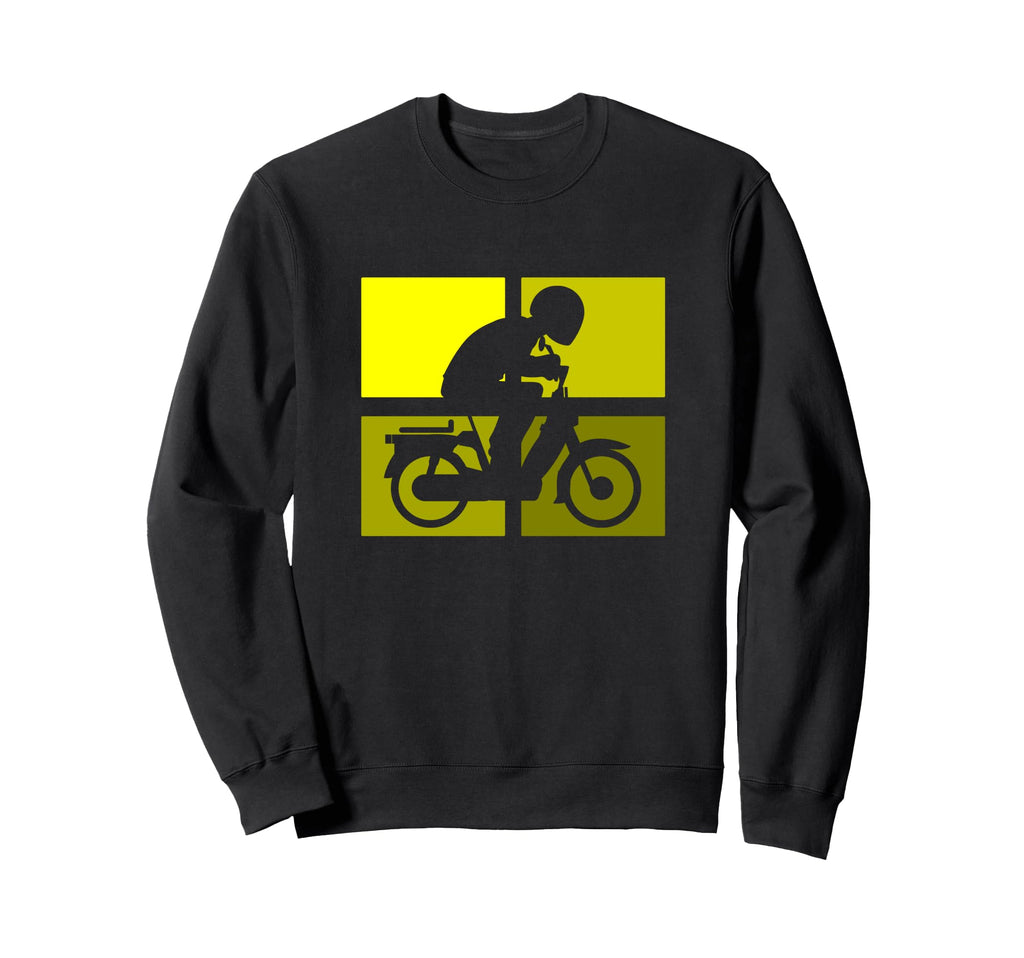 Moped Bike Mofas Moped Motorcycle Sweatshirt - Graphic Print Men Women - T-Shirt, Sweatshirt, Hoodie