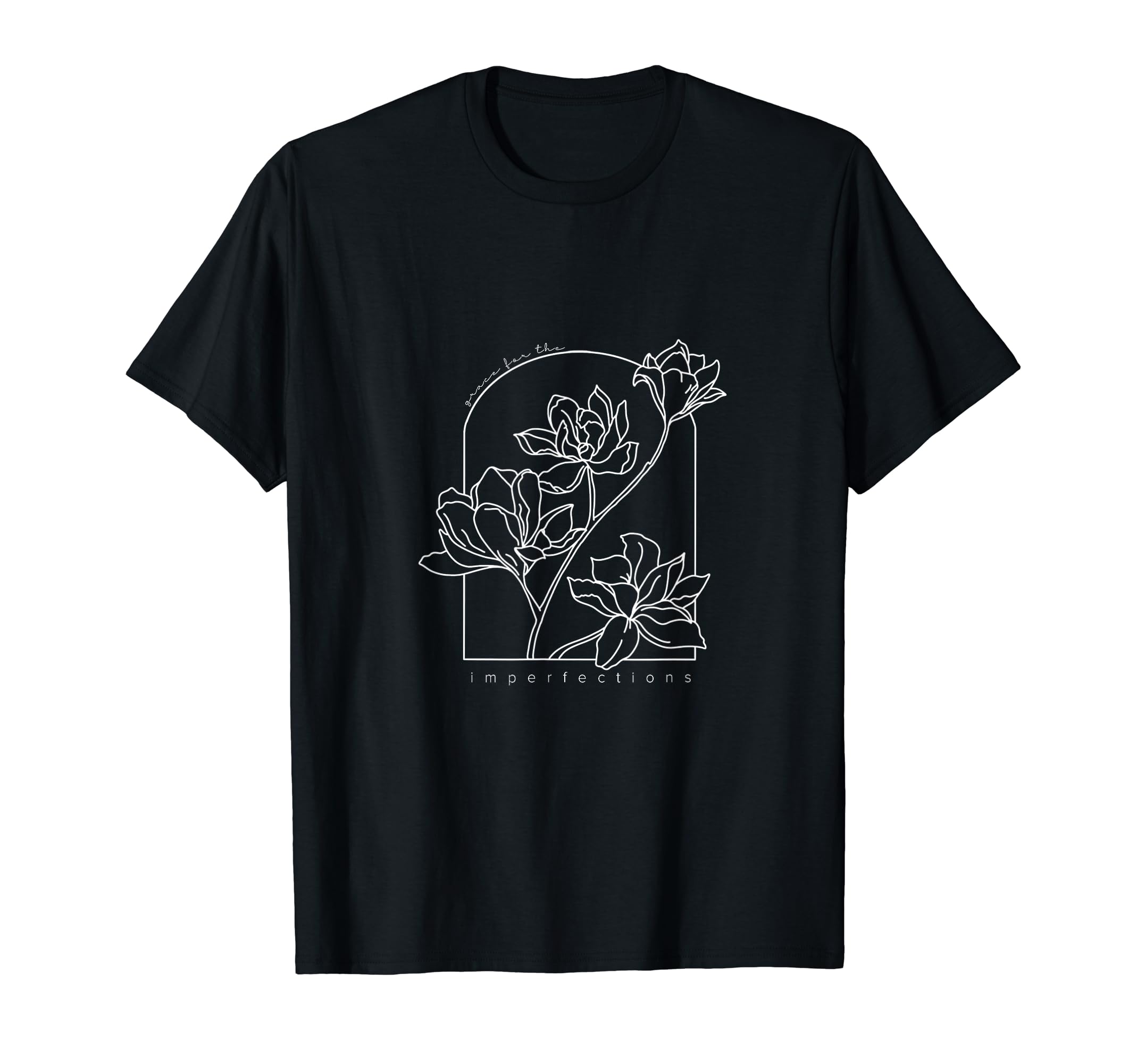 Floral Christian And Mental Health T-Shirt - Graphic Print Unisex - T-Shirt, Sweatshirt, Hoodie