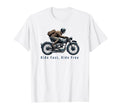 1950S Motorcycle Rider Biker T-Shirt - Streetwear Style Men Women - T-Shirt, Sweatshirt, Hoodie