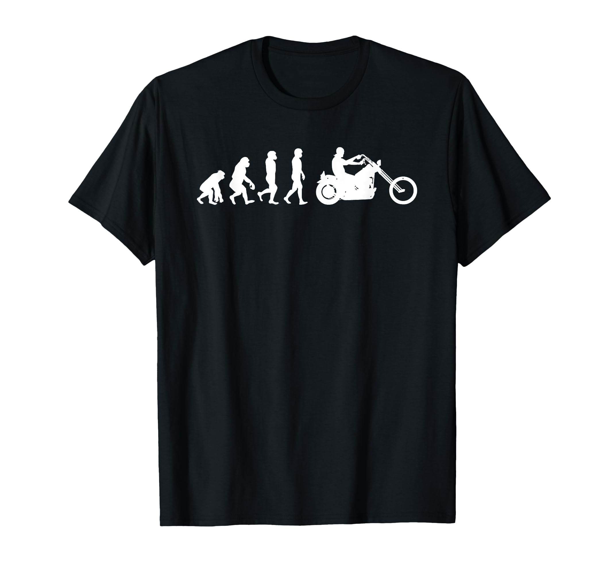 Evolution Motorcycle I Bike T-Shirt - Casual Everyday Wear for Adults - T-Shirt, Sweatshirt, Hoodie